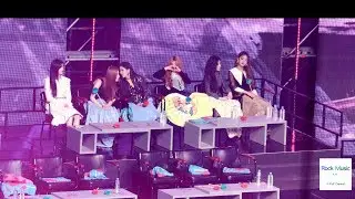 (G) I-DLE React to 아이콘 (iKON) (블링블링 + 죽겠다 + 이별길 + 사랑을했다)[4K 직캠]@190105