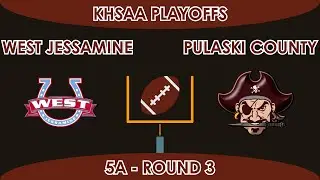 West Jessamine Colts vs. Pulaski County Maroons | KHSAA 5A Playoffs Round 3 Region Championship