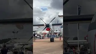 Spanish Typhoon Mach 0.96 flyby at RIAT. #riat2025 #riat #fairford #eurofightertyphoon