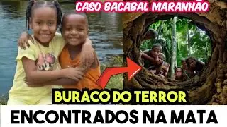 Caso Bacabal Maranhão agora! Irmãos desaparecidos,polícia encontra buraco na mata assustador!