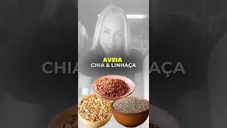 Aveia, chia e linha&ccedil;a: como hidratar? #fitcomlu #linha&ccedil;a #aveia #chia #alimentacaoconsciente
