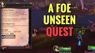 A Foe Unseen Quest (WoW Midnight)