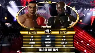 Mike Tyson vs James Toney FULL FIGHT | Fight Night Forever AI Simulation Gameplay (CPU vs CPU)
