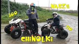 Nasze Chińskie Quady obczajamy co i jak KaYo 200 Kayo 110