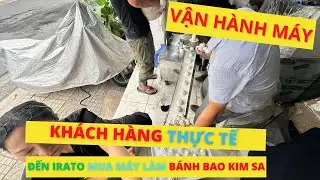 Sốc! M&aacute;y l&agrave;m b&aacute;nh bao kim sa tự động 100% &ndash; Đứng nh&igrave;n m&aacute;y chạy cũng ra ng&agrave;n c&aacute;i b&aacute;nh!