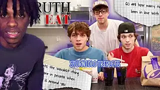 Sturniolo Triplets Truth or Eat Challenge Part 2 &ndash; Hilarious Secrets Revealed!