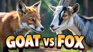 Goat vs Fox | The complete story of the clever fox and the innocent goat | Moral Animal Story&rdquo; #k...