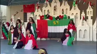 UAE national day dance from gulf model school dubai #gms#nationalday 🥰🇦🇪🖤🖤🖤