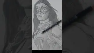 Sketch MS Marvel | #msmarvel | #thebeginner