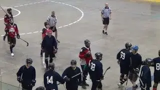 Surrey Thrashers vs. Rebel Hawks - Period 1 (04/27/14) Ball Hockey Videos Skills Drills Tricks