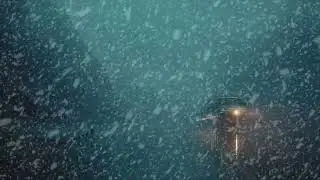 Foggy Fjord Night Silent Cruise Ship Ambience for Deep Sleep, Calm and Relaxation Study Focus ASMR