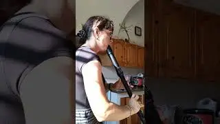 Sound test on Triebert tenor recorder