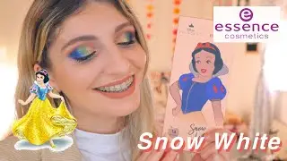 ESSENCE X DISNEY | SNOW WHITE EYESHADOW PALETTE MAKEUP TUTORIAL | KezziesCorner