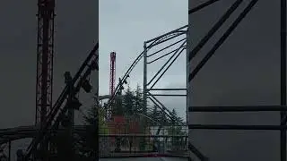 Japanese Extreme Rollercoaster - Eejanika 4D coaster at Fuji-Q Highland Japan #viral #viralshorts