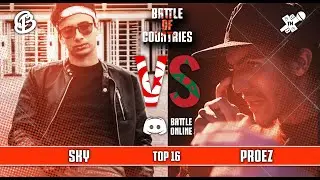 SKY vs PROEZ | Battle Of Countries MAR vs TUN | TOP 16