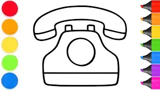 How to Draw a Phone | Easy Step by Step
