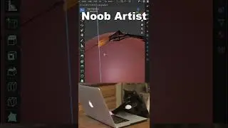 Noob vs Pro artist: Making Ropes #blendertutorial #blender #blendercommunity #blender3d #b3d