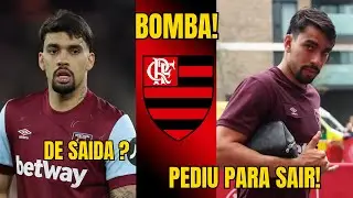 ACABOU DE ACONTECER: PAQUETÁ PEDE PARA SAIR E FLAMENGO PREPARA OFERTA!