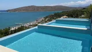 Blue Palace Plaka Elounda Resort Crete - Superior Bungalow Sea View with private heated pool - room