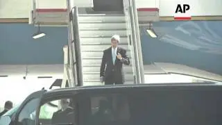 US Secretary of State Kerry in Jordan