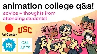 Is Art School Actually Worth It?? Animation students answer your questions! (Podcast Q&A)