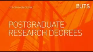 UTS: Communication Postgraduate Research Degrees