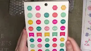 Заказ и подарок сюрприз из магазина Willbe/стикербук Happy planner