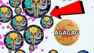 Agar.io Beast Rush Eater Team Dominating Epic Wins/Fails Best Moments Agario Mobile Gameplay
