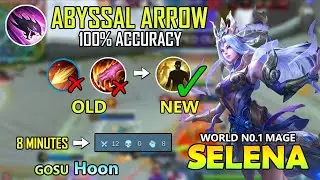 100% ACCURACY  ABBYSAL ARROW !!SELENA GAMEPLAY BY TOP 1 MAGE  GOSU HOON