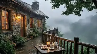 Calming Rain Sounds with Soft Piano for Sleep