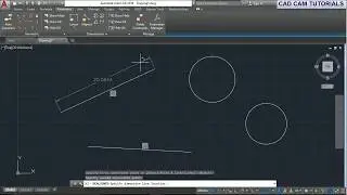 AutoCAD 2018 Tutorial for Beginners   95  HOW TO USE GEOMETRIC TOOLS IN AUTOCAD 2018#