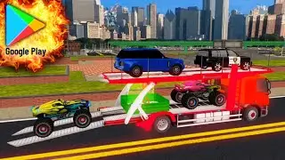 🔥 Best Google Play Police Game - Police Cargo Transporter Truck | Android & iOS Games 👮&zwj;♂️👮&zwj;♀️ 🚓