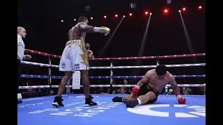 Frank Sanchez overpowers Junior Fa and STOPS HIM