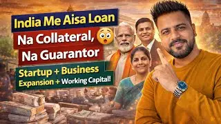 Na Security, Na Guarantor 😱 Business Loan India | New Startup Bhi Apply Kare! #loan #business #bank 