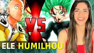 REACT: SAITAMA VS TATSUMAKI | COLIS&Atilde;O | OPM. 178 - Sociedade Z