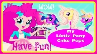 ♡ My Little Pony Cake Pops Making with Pinkie Pie ♡ Video Game for Kids