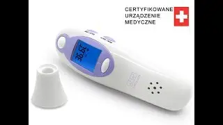 Termometr medyczny SisiBaby® SBC6635 do ucha i czoła, pomiar 1 sekunda