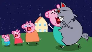 WEREWOLF APPEAR AT THE PEPPA PIG CITY! | Peppa Pig Funny Animation