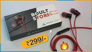 🔥🔥 Boult Audio BassBuds Storm Wired Earphone ⚡⚡ Cheapest Wired Earphone Under ₹500, Unboxing, Review