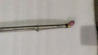 Auto Straight, Water / liquid Cooled, TIG Welding Cladding Torch, A-SCSPL, 50 B CLD, L-1.050m