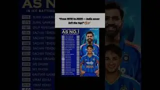 47 Years of Indian Cricket Dominance! 🇮🇳🔥