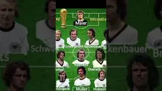 Состав сборной Германии | Чемпионы мира по футболу FIFA 1974 года 🇩🇪🏆