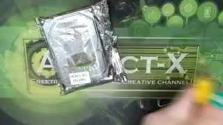 UnBoxing ногами Жесткого диска Seagate BarraCuda 
