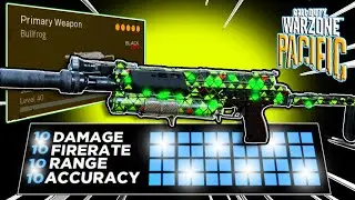 the *NO RECOIL* BULLFROG CLASS AFTER UPDATE in WARZONE (BEST BULLFROG CLASS SETUP)