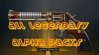 Rainbow Six Siege: All Alpha Packs Legendary Skins Weapons, Head Gear, Charms