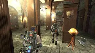 Sub-Levels Battle of Public Library against Paper Construct _ Ghostbusters