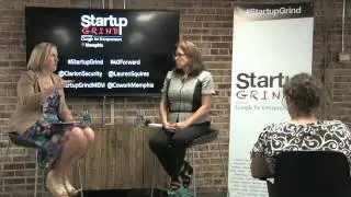 Kim Heathcott (Clarion Security) at Startup Grind Memphis