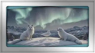 Frosty Best Friends Traveling In The Shimmering Snow - Under Iceland&rsquo;s Northern Lights!