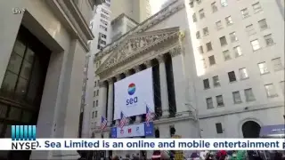 Watch Live as Sea Limited celebrates their IPO this morning by ringing The NYSE Opening Bell