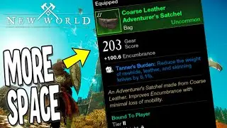 How To Increase Your Storage Capacity in New World - Carry More Inventory